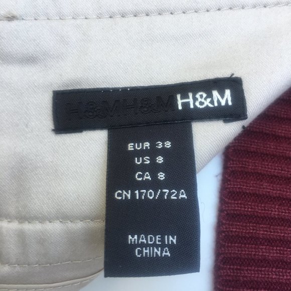 4/$25 H&M Pencil Khaki Skirt - Picture 9 of 12